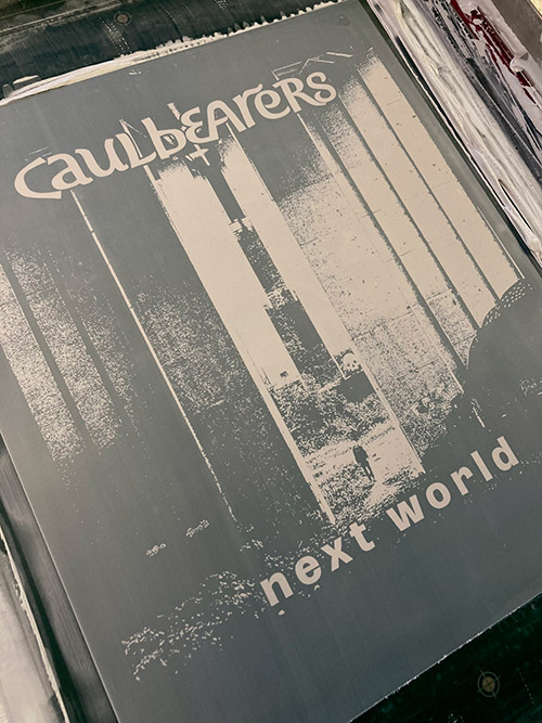 Next World T-shirt printing process